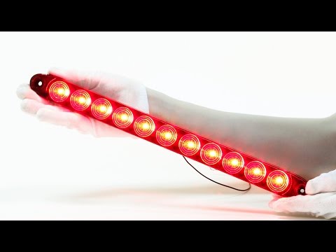 15" 11 LED Third Brake Light For Truck Trailer Identification Waterproof Review | PARTsam