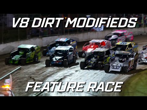 V8 Dirt Modifieds: Mr. Modified R01 - A-Main - Lismore Speedway - 26.12.2021