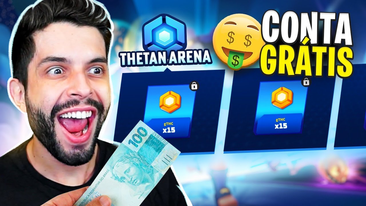 CONTA GRÁTIS LUCRA QUANTO?? DICAS DE THETAN ARENA!!