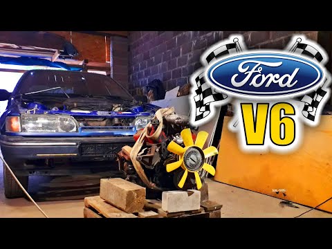 Ford Scorpio V6 Разбор двигателя