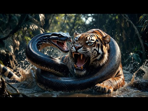 T-Rex vs Titanoboa vs Megalodon 🦖🐍🦈 | Ultimate Prehistoric Battle