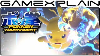 Pokkén Tournament Wii U - Pikachu vs Pants Pikachu Gameplay (Local Multiplayer)