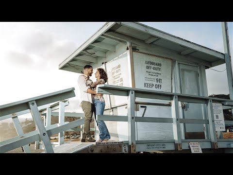 Adnan’s Romantic Santa Monica Beach Sunset Proposal to Samira