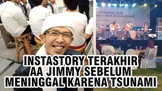 Unggahan Terakhir Keseruan Aa Jimmy saat Dirinya Jadi MC di Acara sebelum Terjadi Tsunami