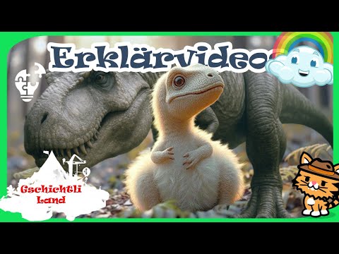 🦖✨ Baby T-Rex – Klein, flauschig, clever | Dino-Wissen für Kinder | @gschichtliland​