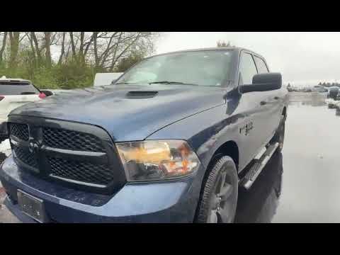 2019 Ram 1500 Classic Express 4x4 Crew Cab 5'7" Box in Blue for sale at Finch Chrysler Dodge Jeep Ram Ltd in London, ON