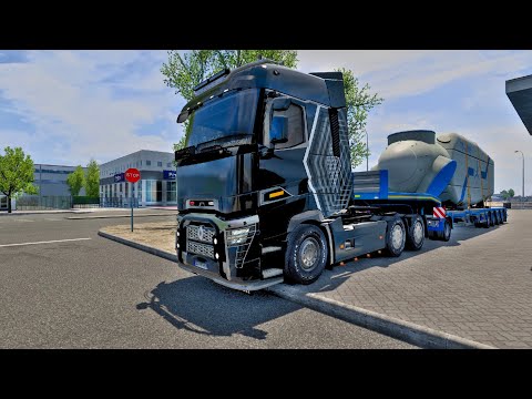 Euro Truck Simulator 2 | León para Burgos (Nacele de Turbina Aeólica) | Truck Renault Serie T