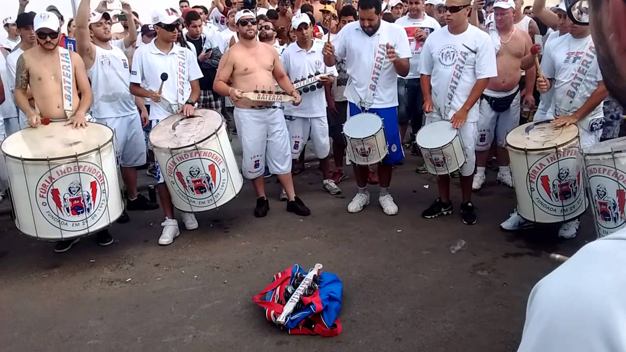 Furia Independente - aquecimento antes do PARAtiba