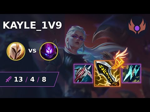 [ kayle_1v9 ] Kayle MID vs Malzahar | EUW MASTER | LOL Season 2024