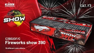 Ohnostrojový kompakt Fireworks show 390