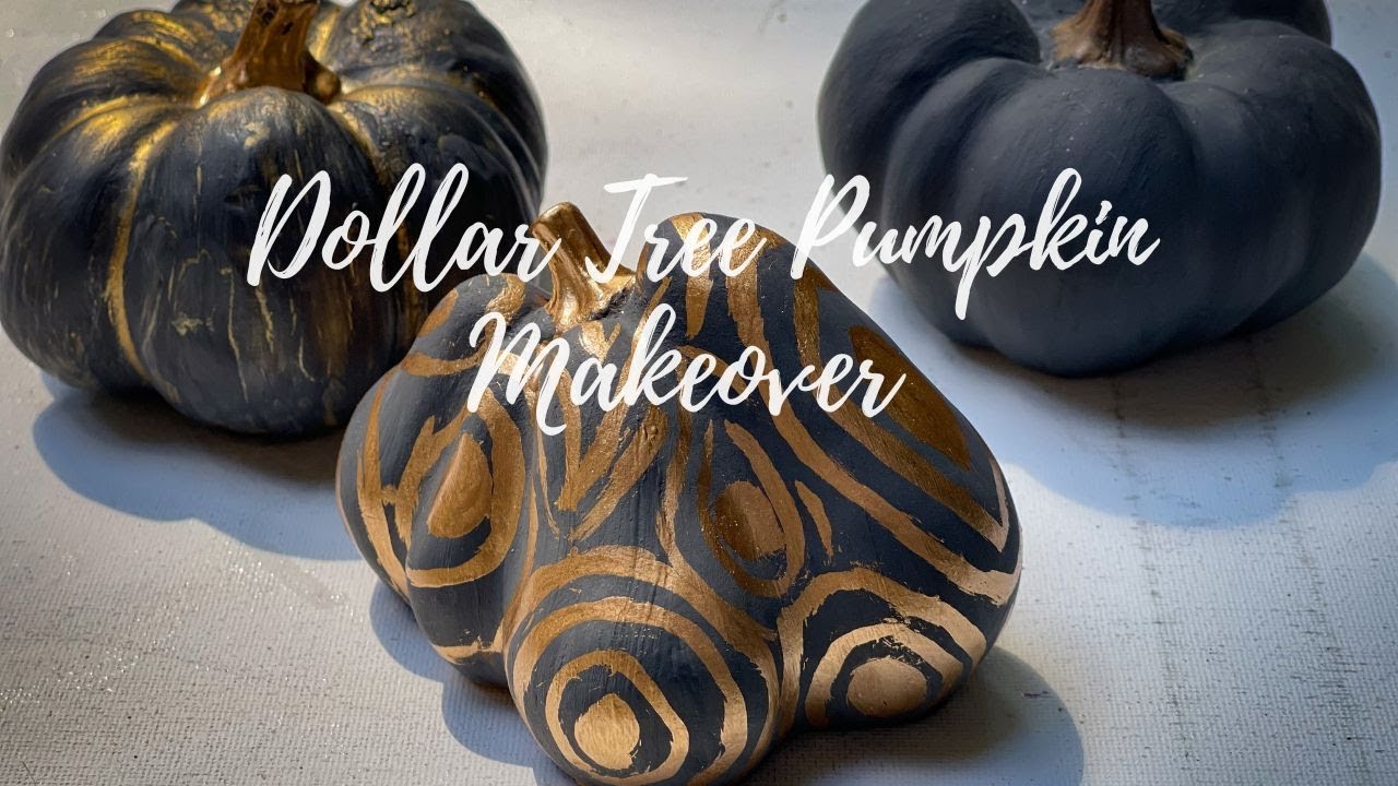 Transforming Dollar Tree Pumpkins into Stunning Fall Decor