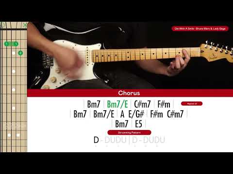 Die With A Smile Guitar Cover Bruno Mars & Lady Gaga 🎸|Tabs + Chords|