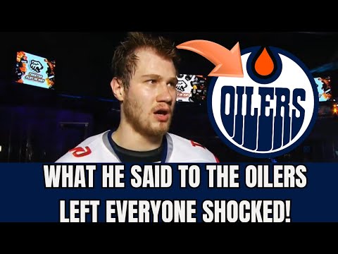 STAR MAXIM BEREZKIN MAKES STRONG STATEMENT TO THE OILERS! YOU WON’T BELIEVE THIS! OILERS NEWS