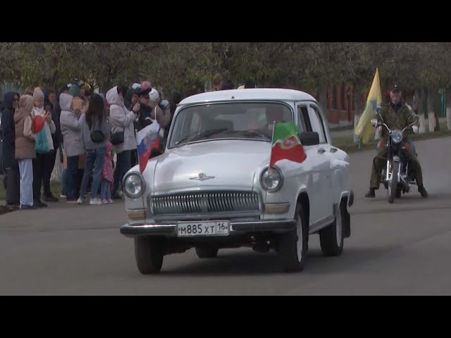 Сабада Бөек Җиңүнең 79 еллыгына багышланган парад