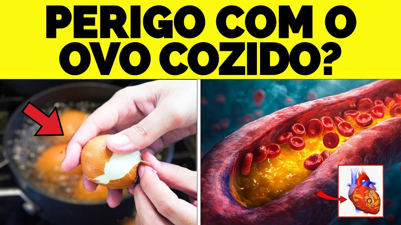 Isso ACONTECE com o seu CORPO se você comer OVO COZIDO todos os dias!