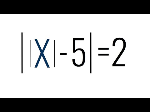ECUACIÓN VALOR ABSOLUTO DOBLE. Álgebra Básica