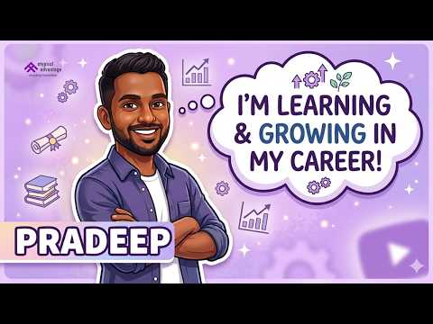Pradeep K. testimonial video — English learning for Deaf and Hard of Hearing