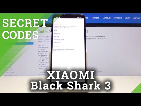 Secret Codes for XIAOMI Black Shark 3 – Hidden Features / Service Mode