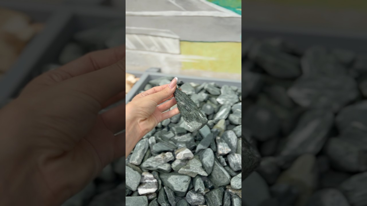 Зелёный ангел галтованный 40-60 мм