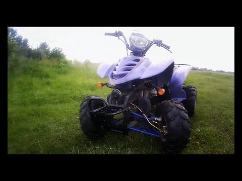 The first time on an ATV/Crash