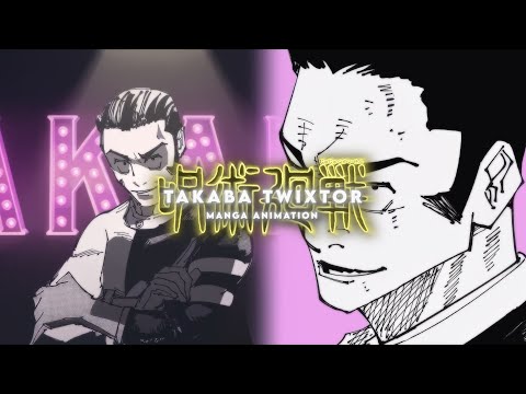 Takaba Fumihiko Manga Animation | Twixtor Clips | Jujutsu Kaisen (4K)