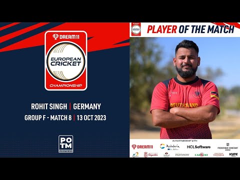 POTM: R.Singh - GER vs NOR | Highlights | Dream11 ECC23 | 13 Oct 2023 | ECC23.078