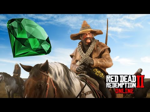 ROUBANDO a ESMERALDA LENDÁRIA - RED DEAD ONLINE