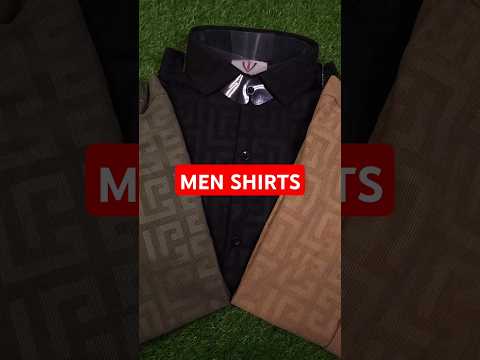 Camel Self Printed Shirts