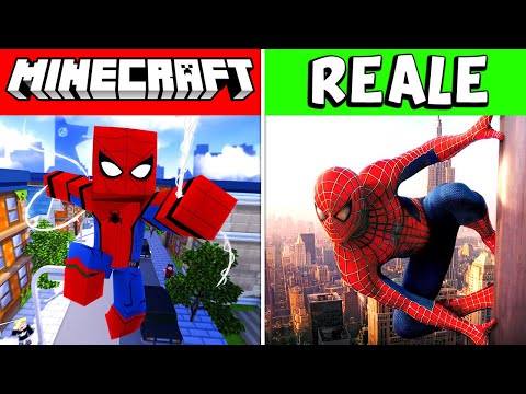 I SUPEREROI DEI FILM SU MINECRAFT