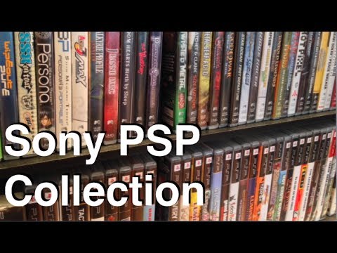 My Sony PSP Collection Video - 2014 HD