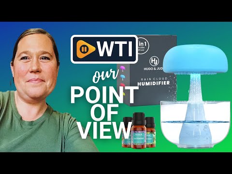 HUGO & JUDE Rain Cloud Humidifier - Oil Diffuser - WTI product video review