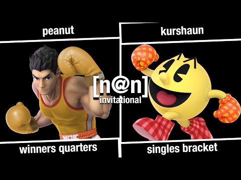 Nick @ Nite Invitational: Winners Quarters - Peanut (Little Mac) Vs Kurshaun (Pac-Man) SSBU Singles