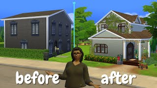 Rebuilding an old build of mine || Sims 4 Speed Build