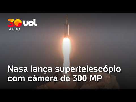 Nasa e SpaceX lançam telescópio espacial Nancy Grace Roman; veja vídeo