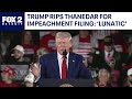Trump Rips Michigan Rep Shri Thanedar Who Is This Guy Over Latest Impeachment Attempt