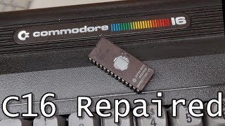 Fixing the C16 and getting disk I/O working