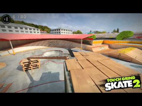 Touchgrind Skate 2: Factory Darkslide Drop In