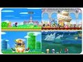 New Super Mario Bros Series All Intros NSMB NSMBW NSMB2 NSMBU NSLU
