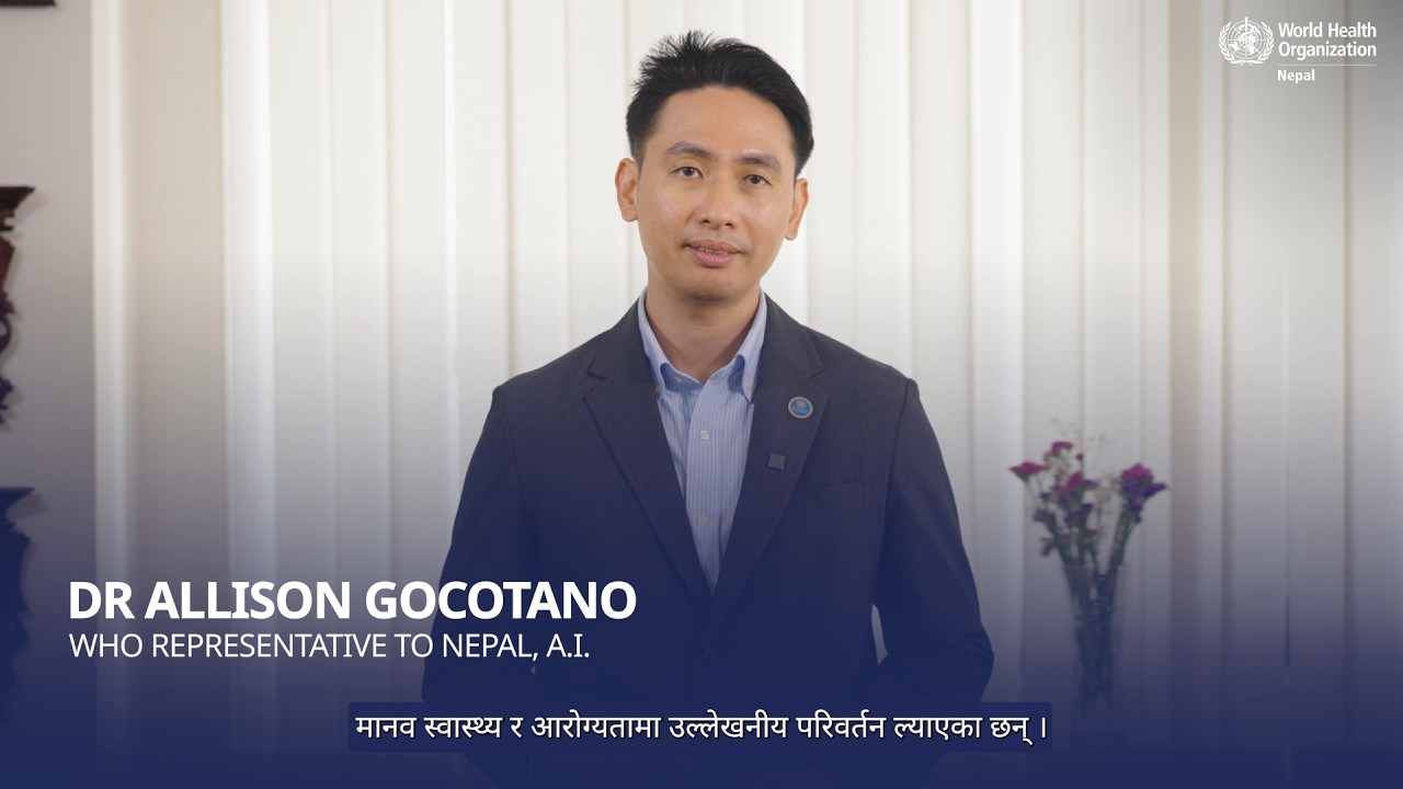 World Health Day 2026 - A message from WHO Representative to Nepal, a.i.