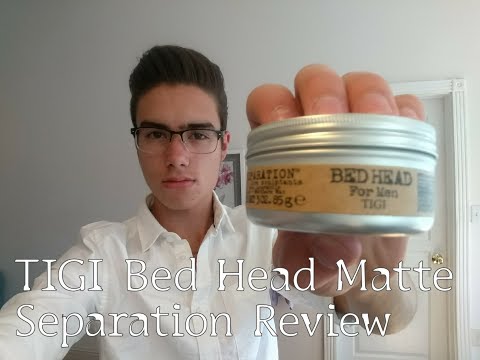 TIGI Bed Head Matte Separation Review | Workable Wax |...