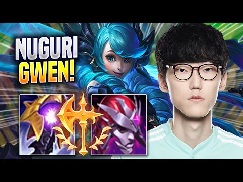 NUGURI IS A GOD WITH GWEN! - DK Nuguri Plays Gwen TOP vs Gragas! | Season 2022