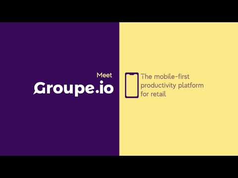 Groupe.IO- vendor materials