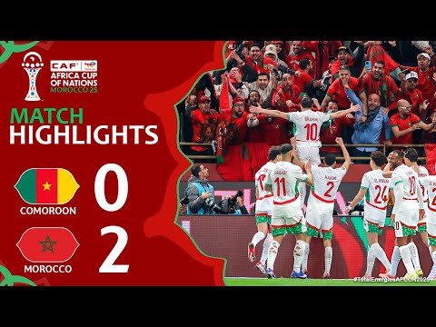 Cameroon vs Morocco | 0-2 | Highlights | Africa Cup of Nations 2025 | Cameroon Morocco
