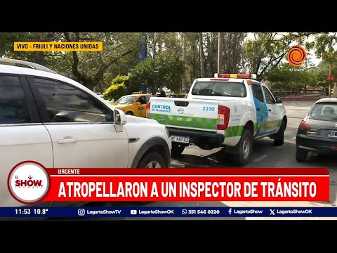 Atropellaron y arrastraron más de 100 metros a un inspector de tránsito - Noticias de Córdoba