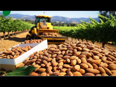 The Incredible Process of Producing 3.6 Billion Pounds of Almonds in the USA