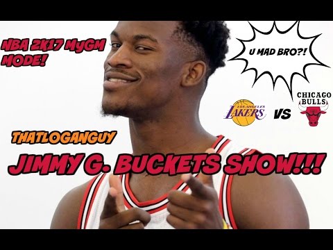 JIMMY G BUCKETS SHOW!!!  NBA 2K17 MyGM Ep.1!