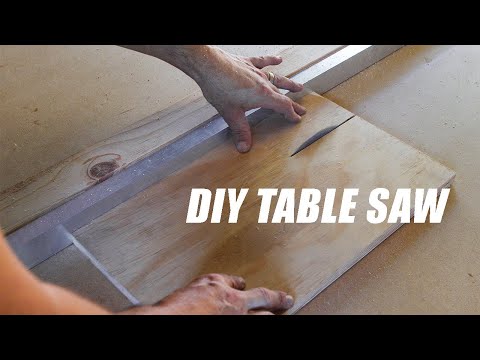 Cheap and Simple Table Saw Build! DIY With A Circular Saw