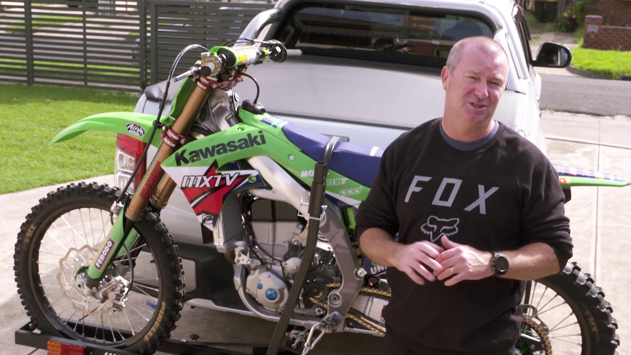 Watch video MXTV Product Review - Ballards Bike Rack Now MXTV Product Review - Ballards Bike Rack