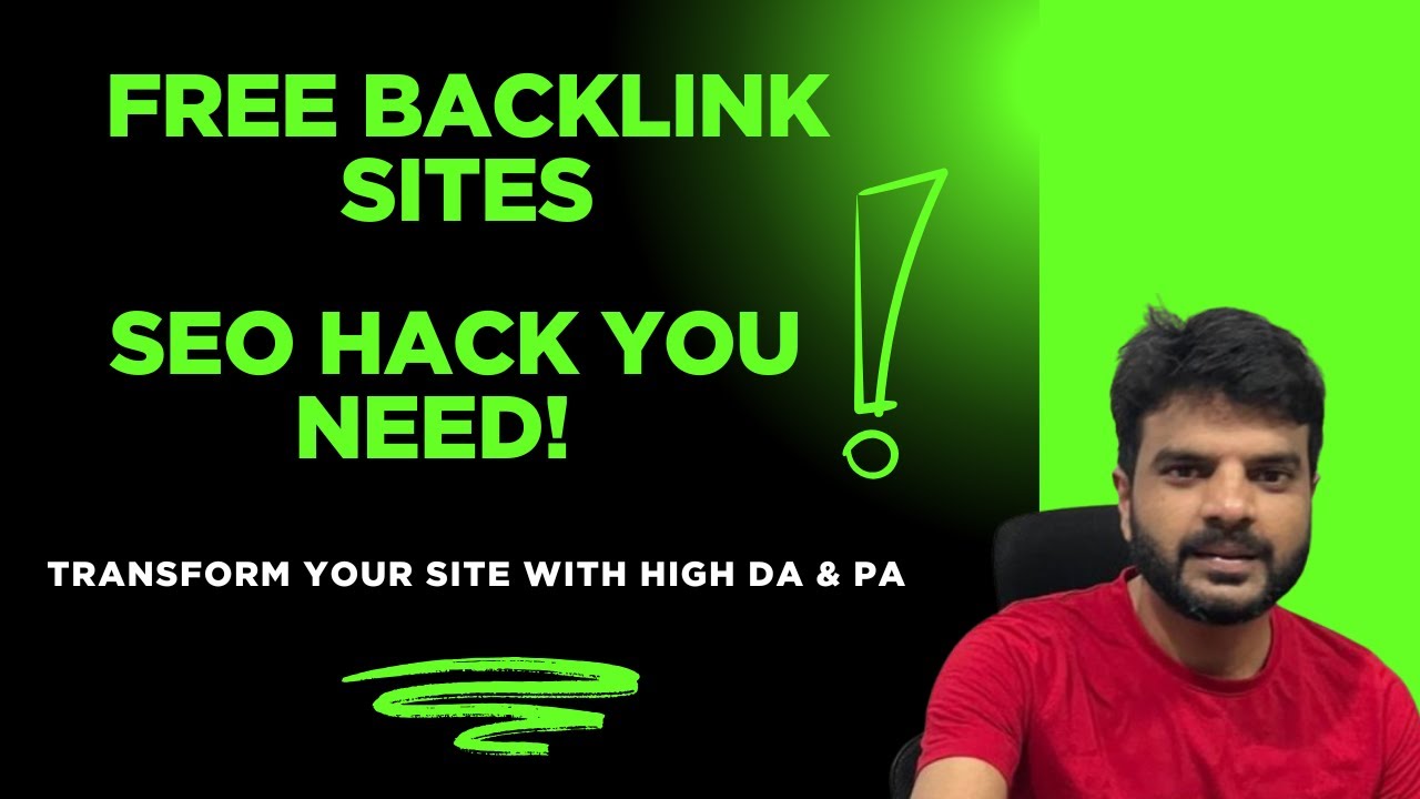 🔥 The Ultimate Guide to Free Backlinks – Easy SEO Boost! 🚀✅