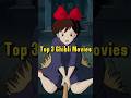 Top 3 Best Ghibli Movies Of All Time